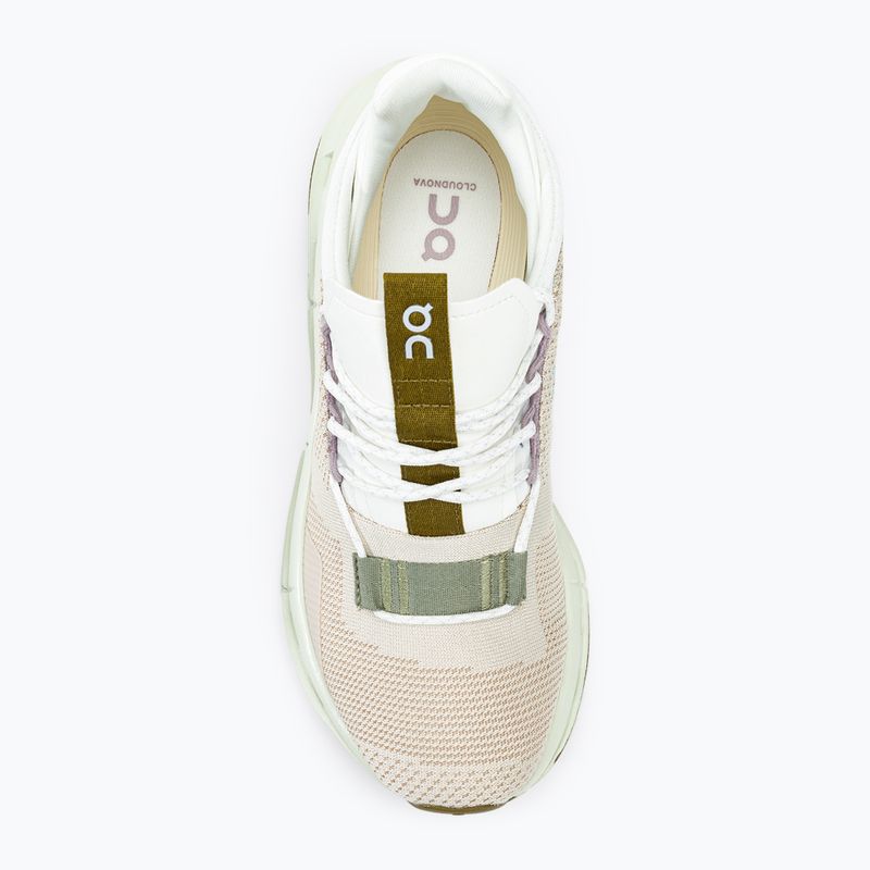 Scarpe da corsa da donna On Cloudnova moon/aloe 5
