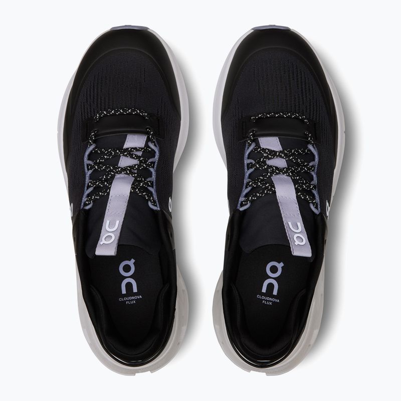Scarpe da corsa On Running Cloudnova Flux nero/piuma non colorate da donna 11