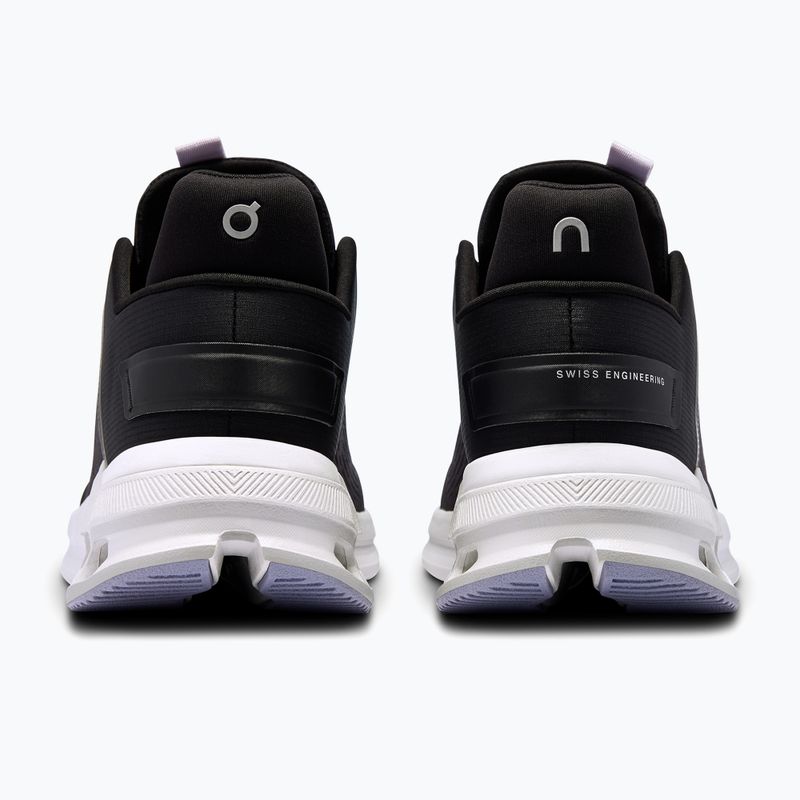Scarpe da corsa On Running Cloudnova Flux nero/piuma non colorate da donna 12