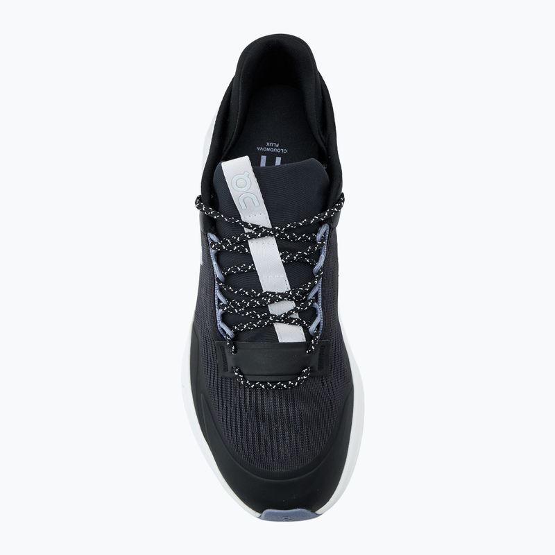 Scarpe da corsa On Running Cloudnova Flux nero/piuma non colorate da donna 5