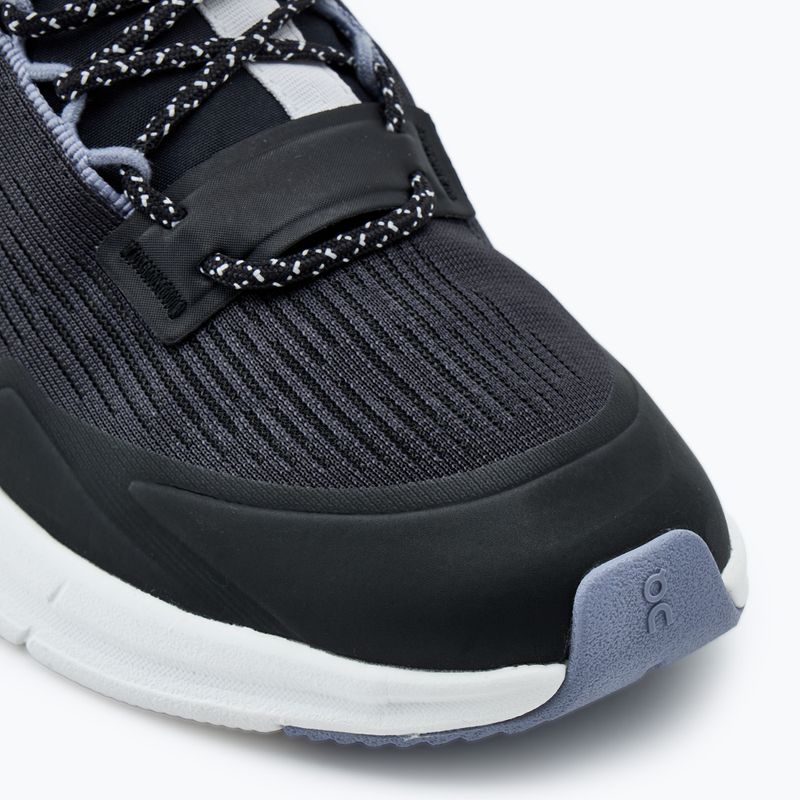 Scarpe da corsa On Running Cloudnova Flux nero/piuma non colorate da donna 7