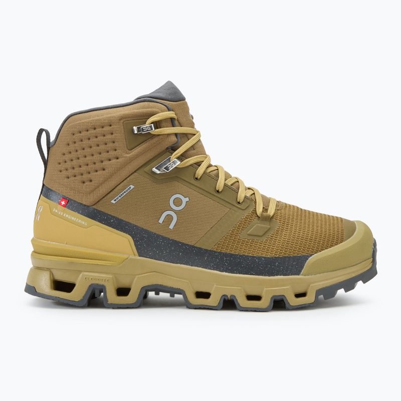 Uomo On Running Cloudrock 2 Waterproof hunter/safari scarpe da trekking 2