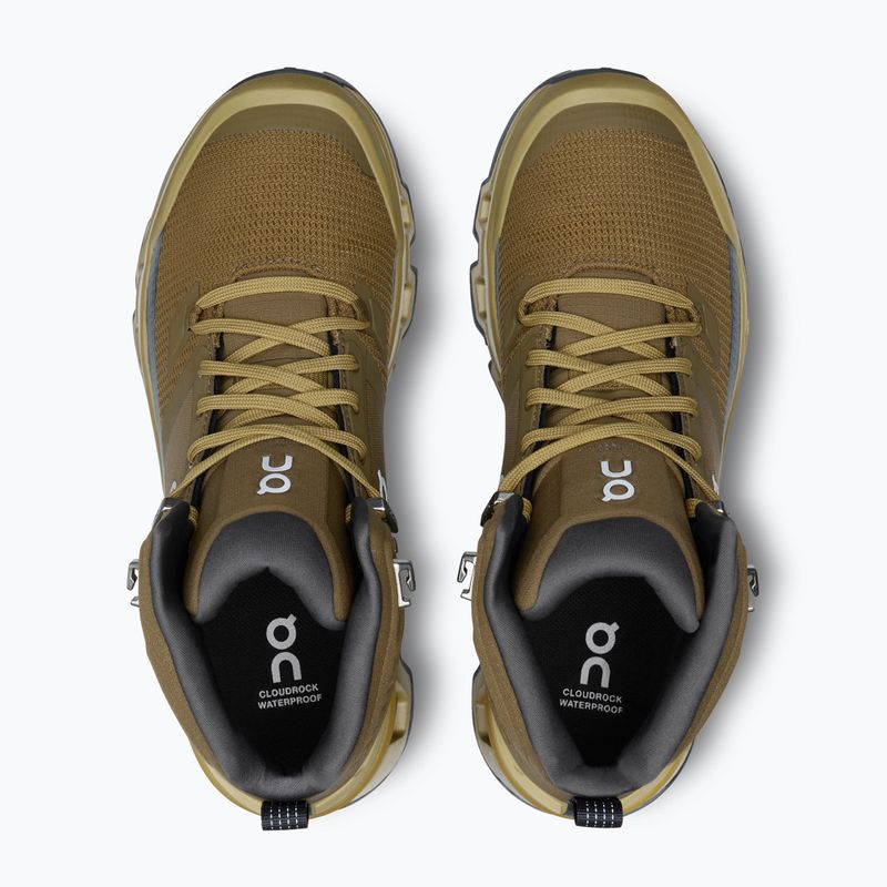 Scarpe da trekking da donna On Cloudrock 2 Impermeabili hunter/safari 6