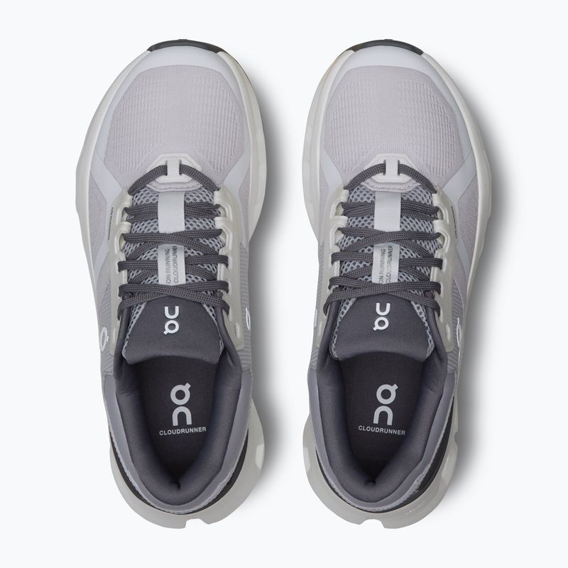 Scarpe da corsa On Cloudrunner 2 bianco/gelo da donna 13