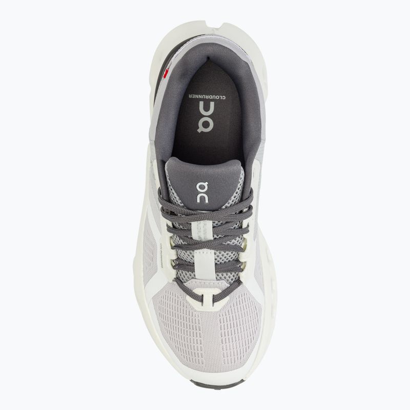 Scarpe da corsa On Cloudrunner 2 bianco/gelo da donna 5