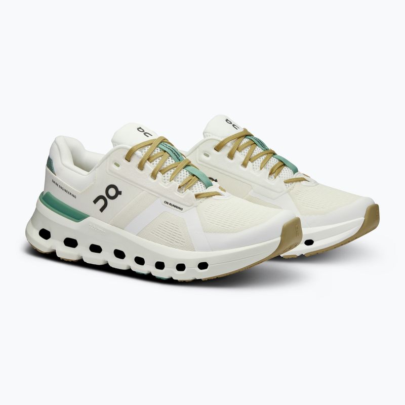 Scarpe da corsa On Cloudrunner 2 tinta/verde da donna 8