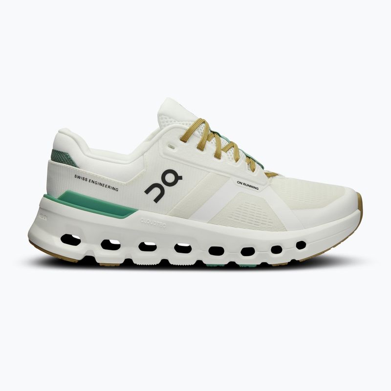 Scarpe da corsa On Cloudrunner 2 tinta/verde da donna 9