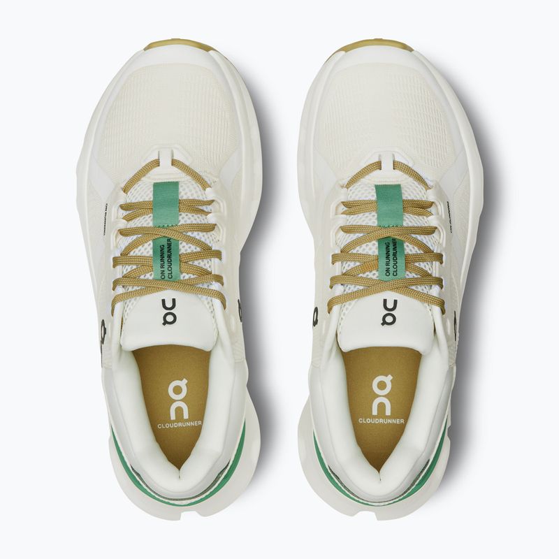 Scarpe da corsa On Cloudrunner 2 tinta/verde da donna 13