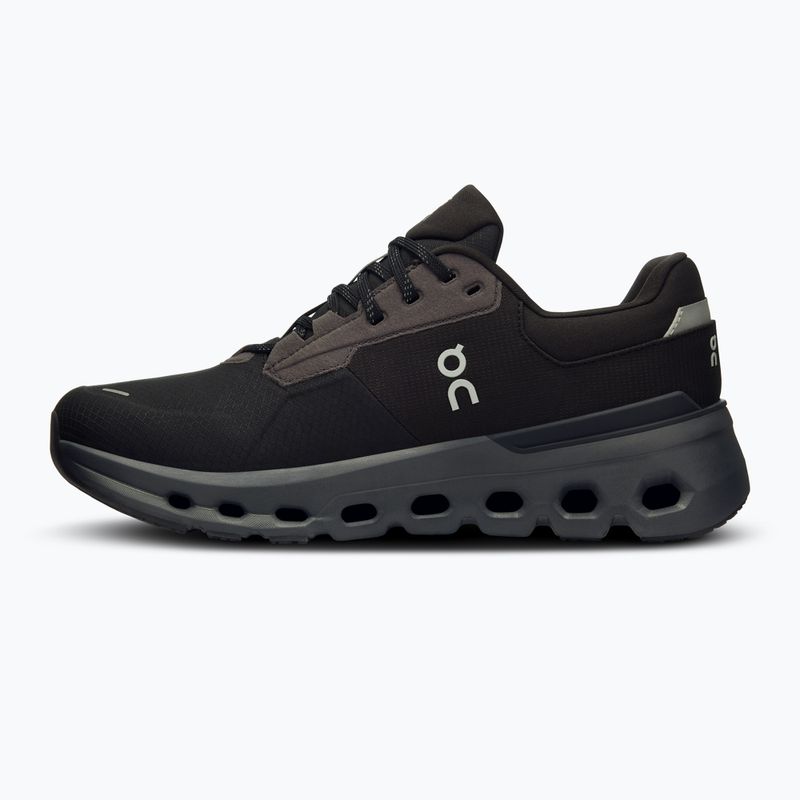 Scarpe da corsa da donna On Cloudrunner 2 Impermeabile magnete/nero 10