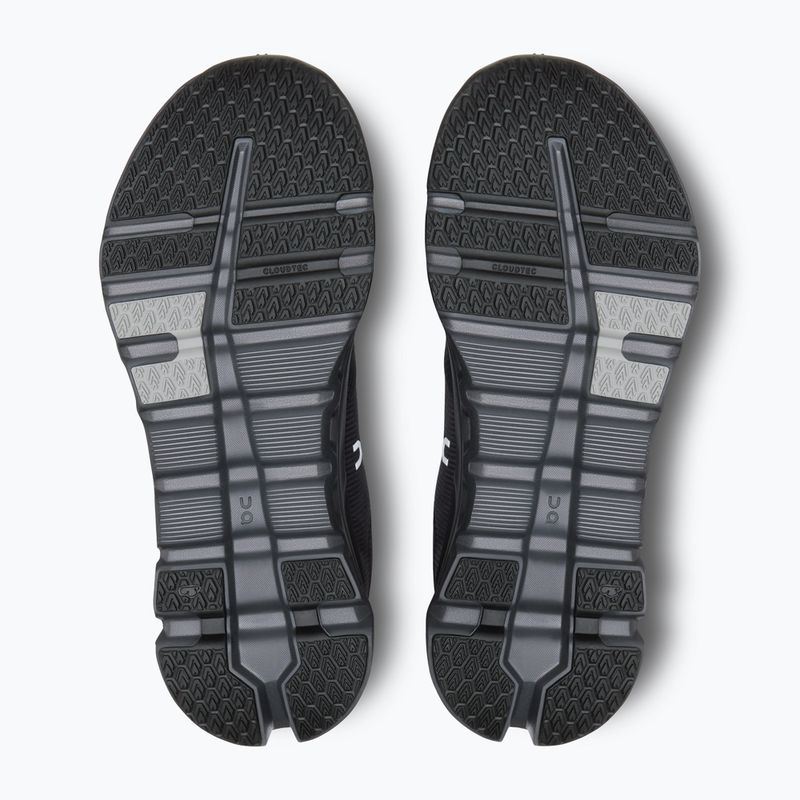 Scarpe da corsa da donna On Cloudrunner 2 Impermeabile magnete/nero 12