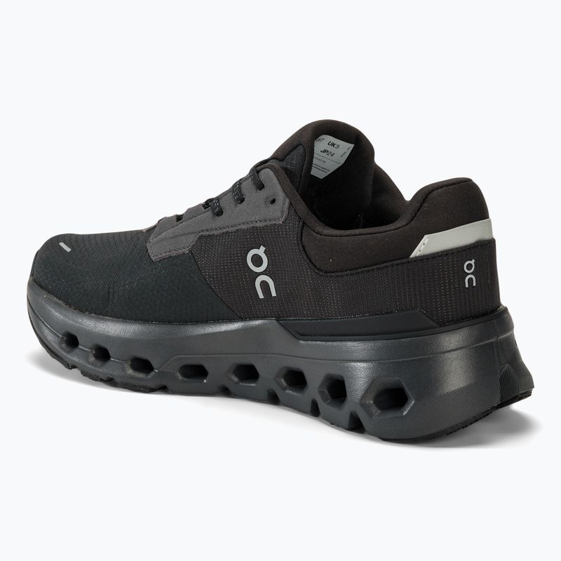 Scarpe da corsa da donna On Cloudrunner 2 Impermeabile magnete/nero 3