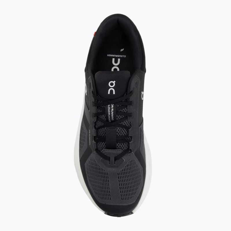 Uomo On Cloudrunner 2 Wide eclipse/nero scarpe da corsa 5