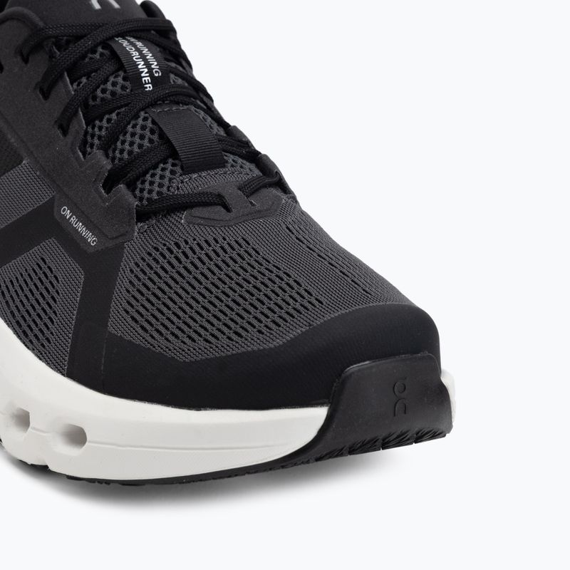 Uomo On Cloudrunner 2 Wide eclipse/nero scarpe da corsa 7