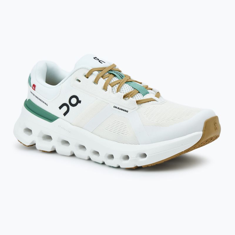 Scarpe da corsa On Cloudrunner 2 Wide da donna in tinta/verde