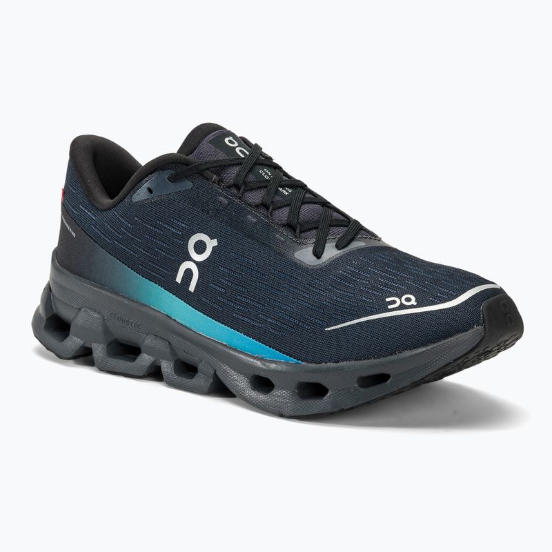 Scarpe da corsa On Running Cloudspark nero/mirtillo da uomo