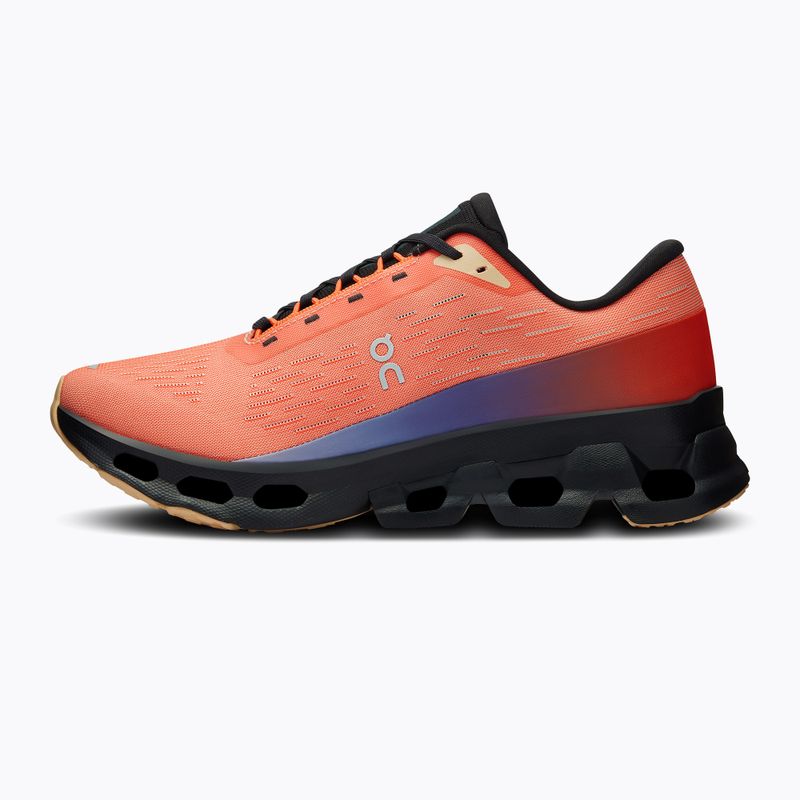 Scarpe da corsa On Cloudspark nero/fiamma da donna 9