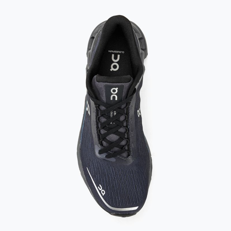 Scarpe da corsa On Cloudspark nero/mirtillo da donna 5