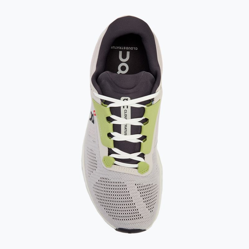 Scarpe da corsa On Cloudstratus 3 pearl/ivory da uomo 5