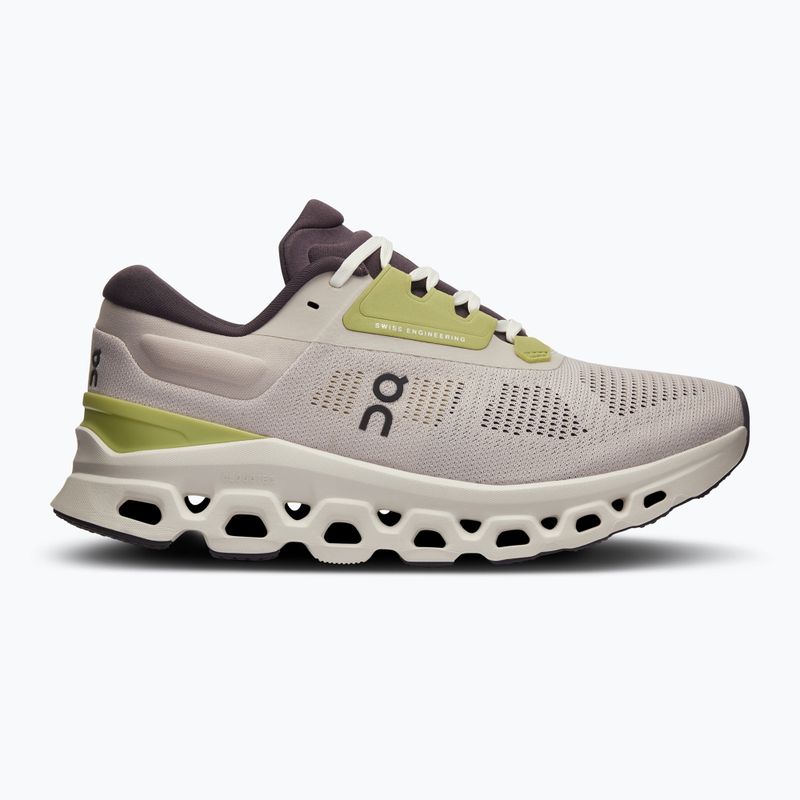 Scarpe da corsa On Running Cloudstratus 3 perla/avorio da donna 2