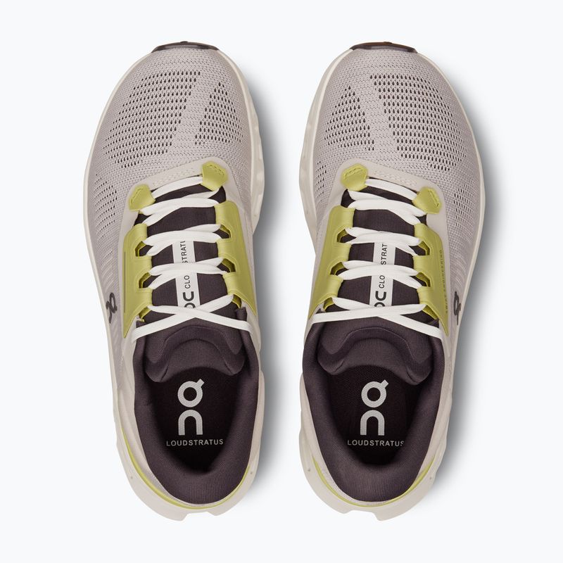 Scarpe da corsa On Cloudstratus 3 perla/avorio da donna 6