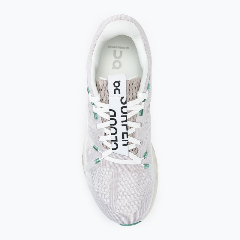 Scarpe da corsa da uomo On Cloudsurfer perla/avorio 5