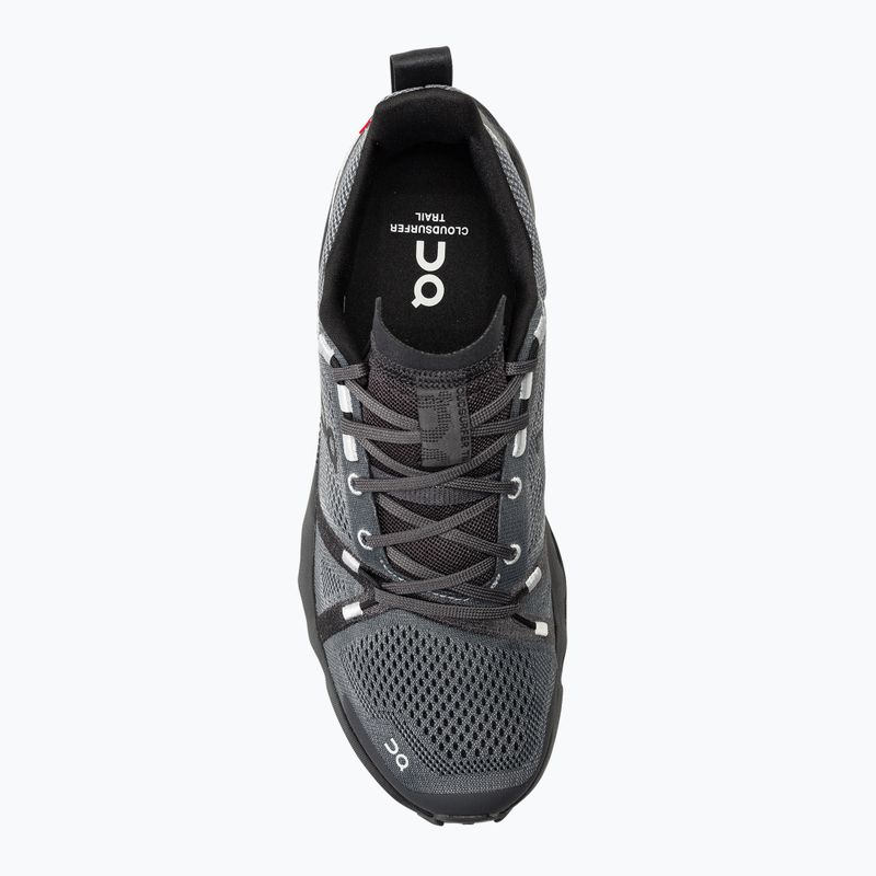 Uomo On Cloudsurfer Trail running scarpe eclipse/nero 5
