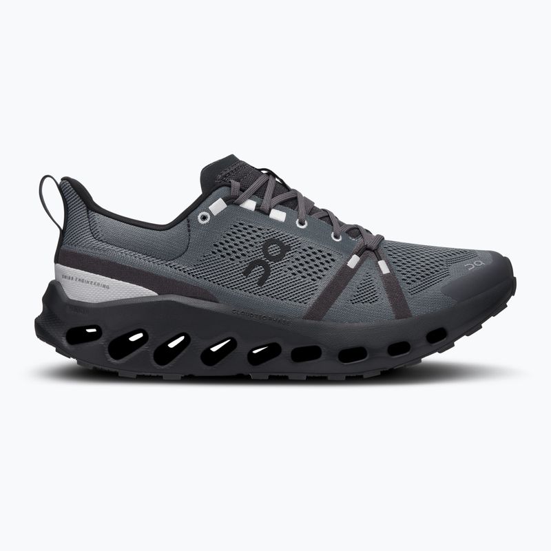 Uomo On Cloudsurfer Trail running scarpe eclipse/nero 9