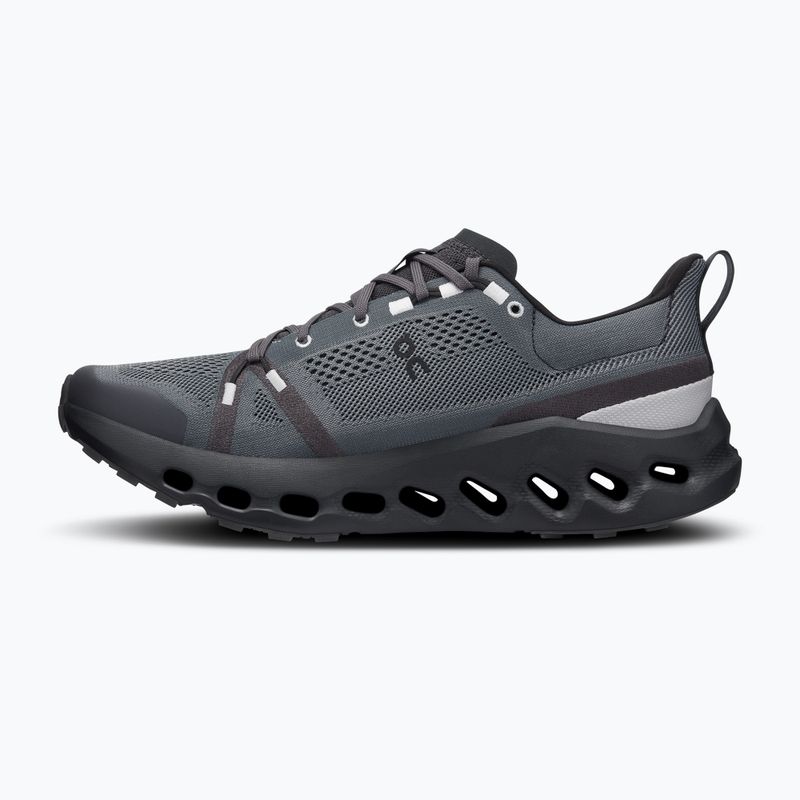 Uomo On Cloudsurfer Trail running scarpe eclipse/nero 10