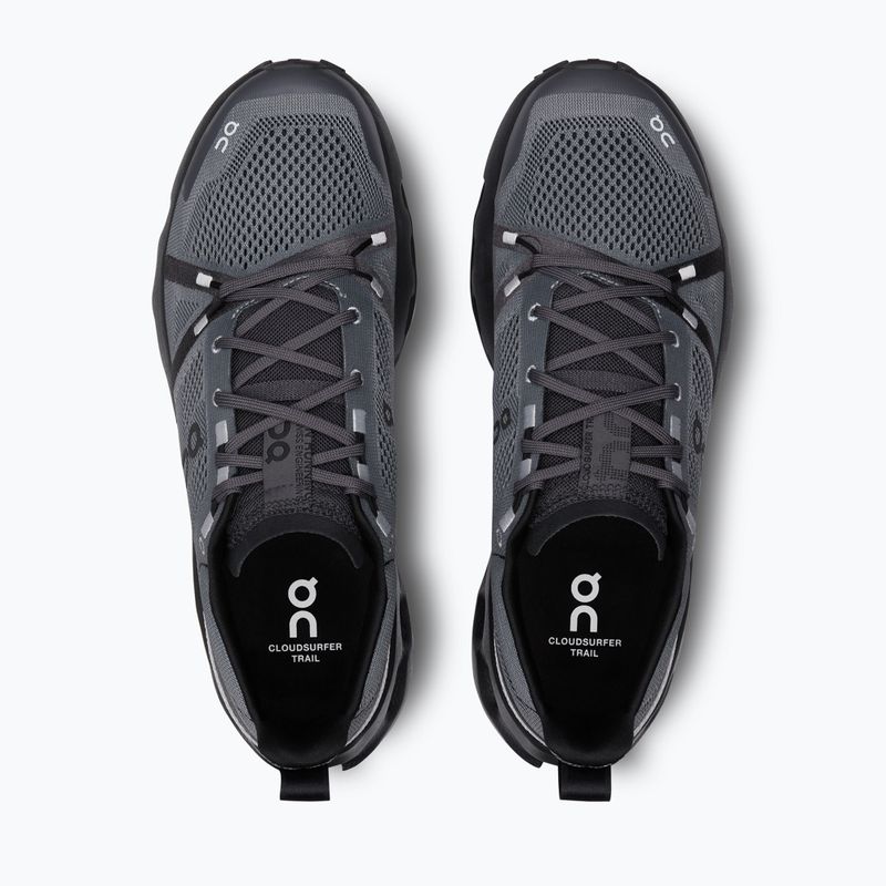 Uomo On Cloudsurfer Trail running scarpe eclipse/nero 13