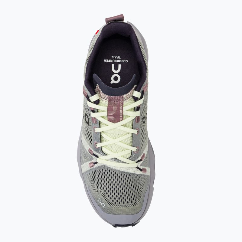 Scarpe da corsa On Running Cloudsurfer Trail da donna, color lilla 5