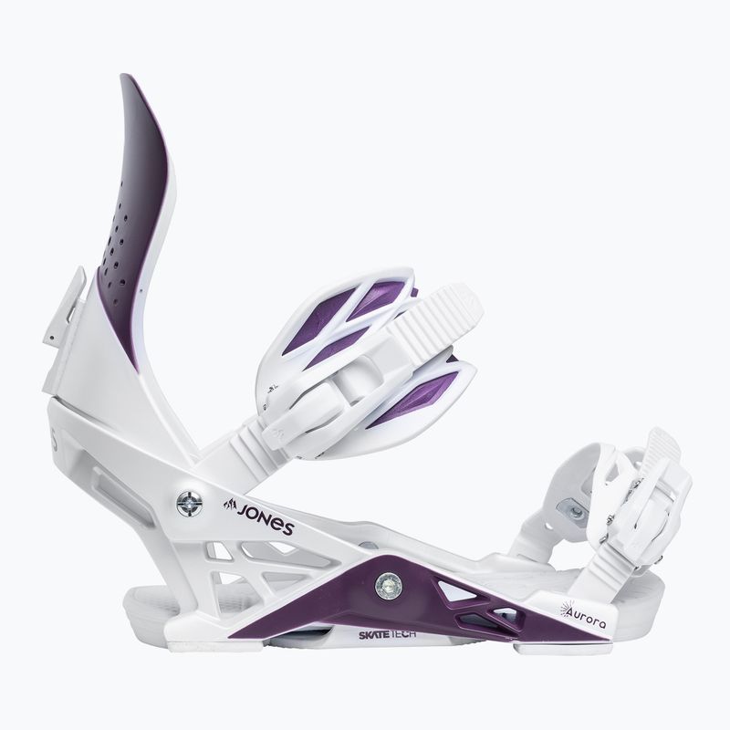 Attacchi da snowboard donna Jones Aurora deep purple white 2