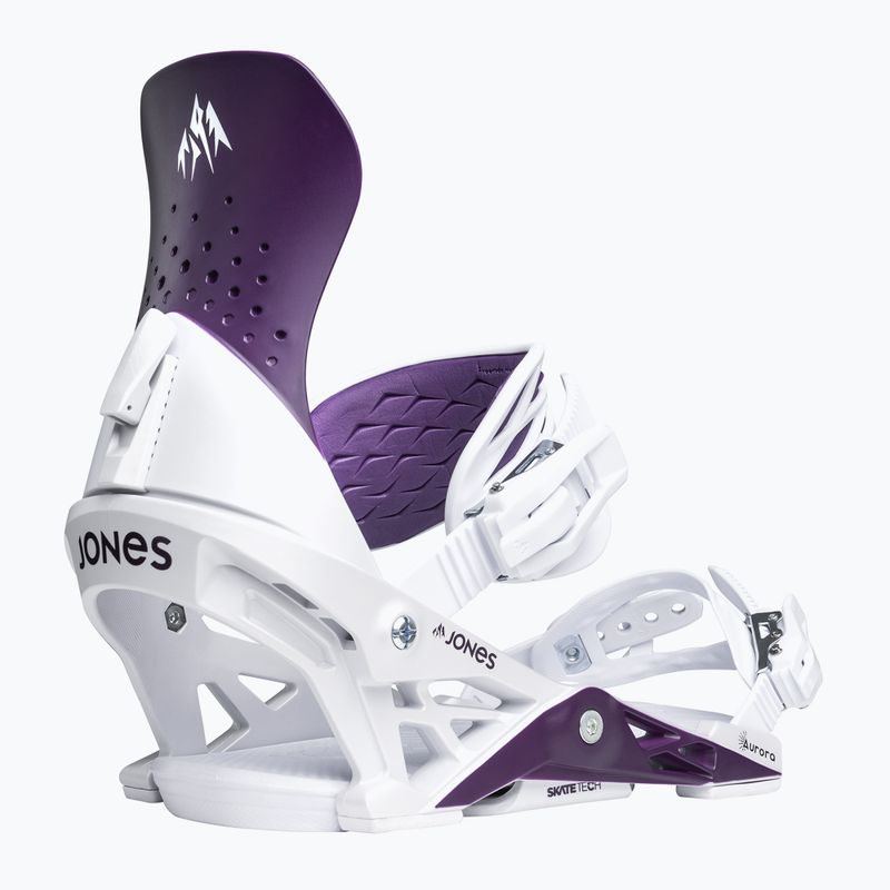 Attacchi da snowboard donna Jones Aurora deep purple white 3