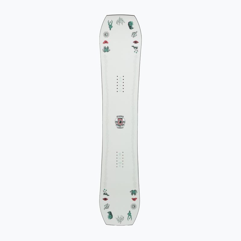 Snowboard donna Jones Tweaker W white 2