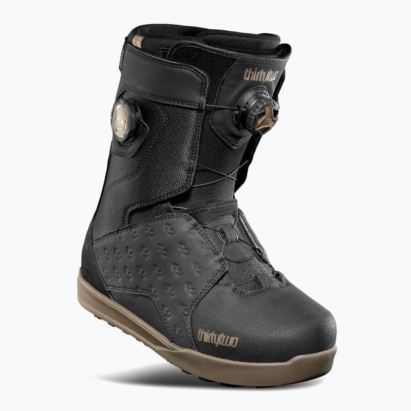 Scarponi da snowboard uomo ThirtyTwo Lashed Double Boa ʼ25 black/gum 6