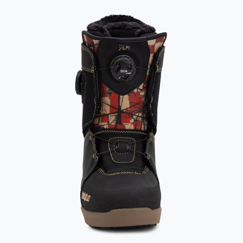 Scarponi da snowboard donna ThirtyTwo Lashed Double Boa Melancon WʼS ʼ25 black/gum 4