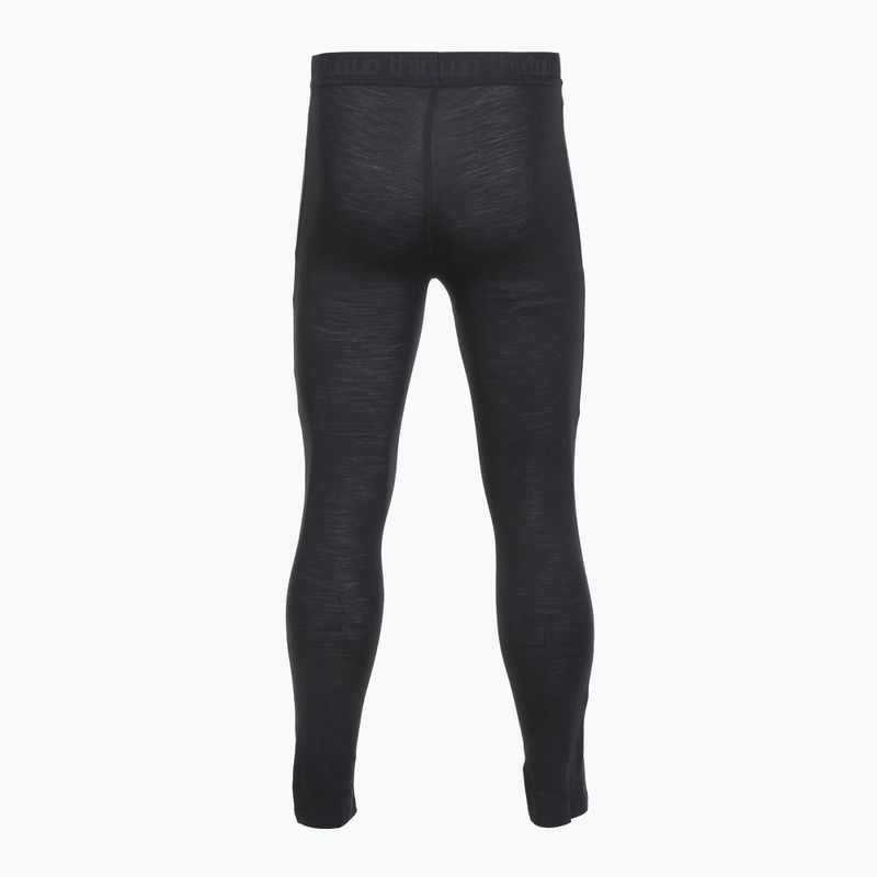 Pantaloni termici da uomo ThirtyTwo Ridelite Merino black/black 2