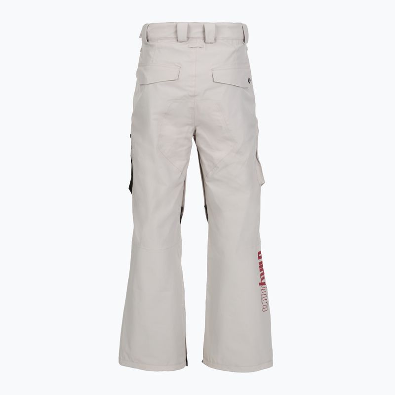 Pantaloni da snowboard uomo ThirtyTwo TM Recycled cement 2
