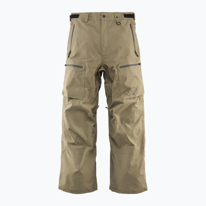 Pantaloni da snowboard uomo ThirtyTwo TM Recycled tobacco 7