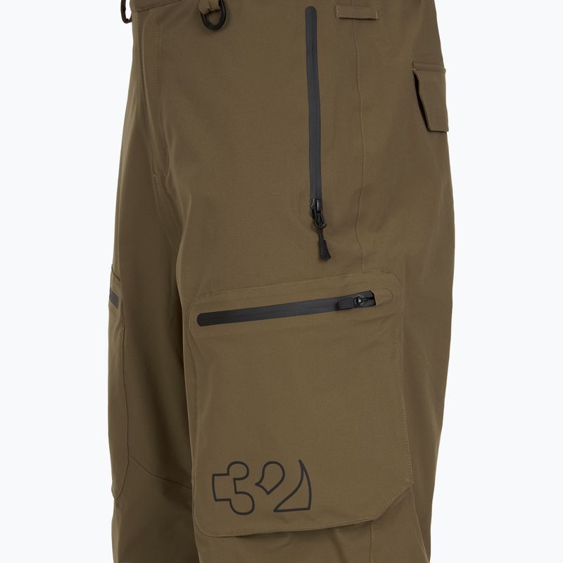 Pantaloni da snowboard uomo ThirtyTwo TM Recycled tobacco 4