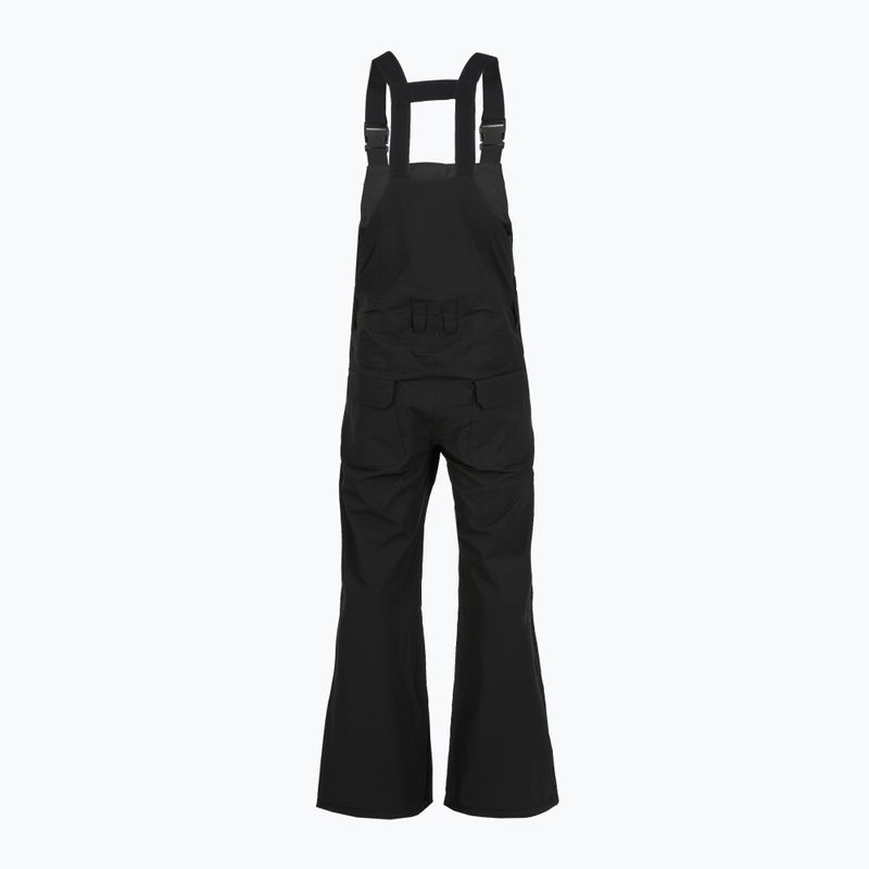 Pantaloni da snowboard uomo ThirtyTwo Basement Bib black 2