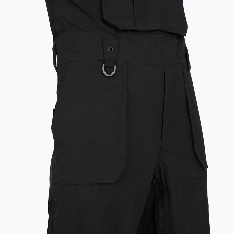 Pantaloni da snowboard uomo ThirtyTwo Basement Bib black 3