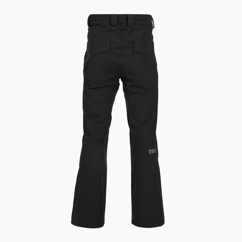 Pantaloni da snowboard uomo ThirtyTwo Wooderson black 2