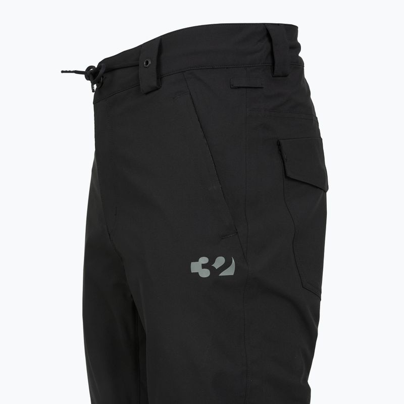 Pantaloni da snowboard uomo ThirtyTwo Wooderson black 3