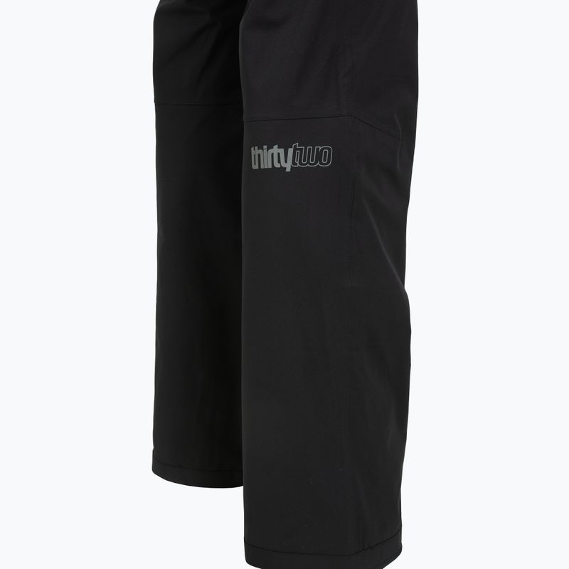 Pantaloni da snowboard uomo ThirtyTwo Wooderson black 4