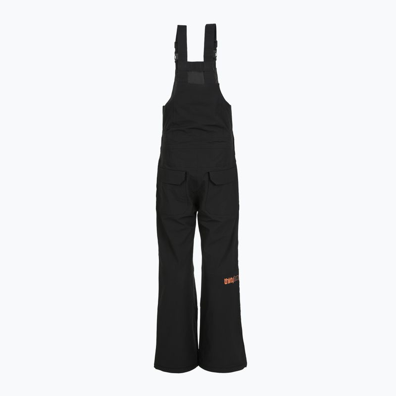 Salopette da snowboard per bambini ThirtyTwo Basement Bib black/orange 2