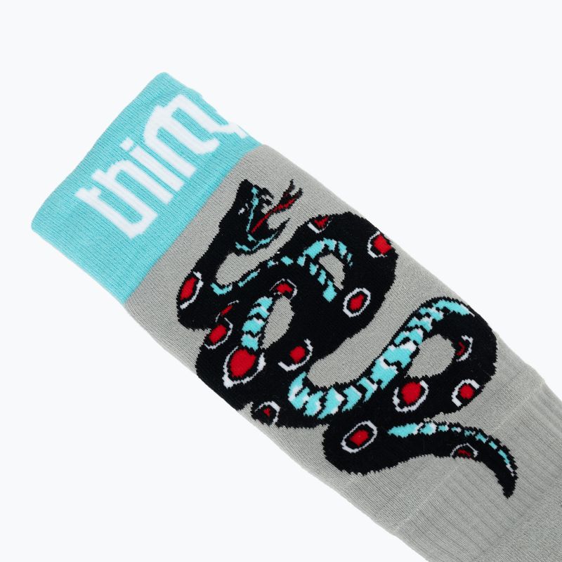 Calze da snowboard uomo ThirtyTwo TM Coolmax grey/red 4