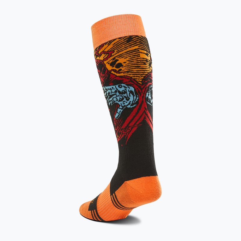 Calze da snowboard uomo ThirtyTwo 32 Merino orange 2