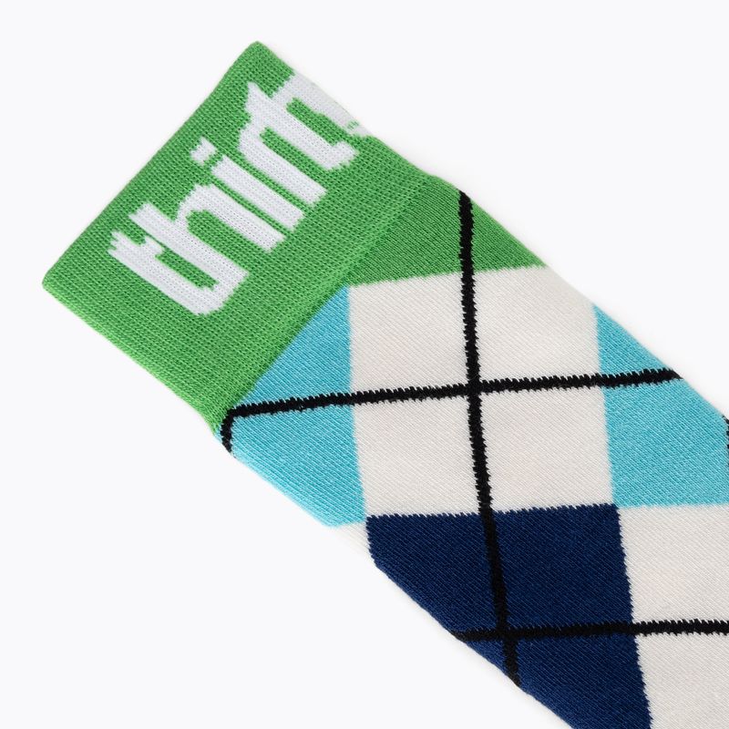 Calze da snowboard uomo ThirtyTwo Double green 3