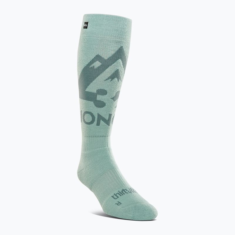 Calze da snowboard donna ThirtyTwo Jones Merino light blue