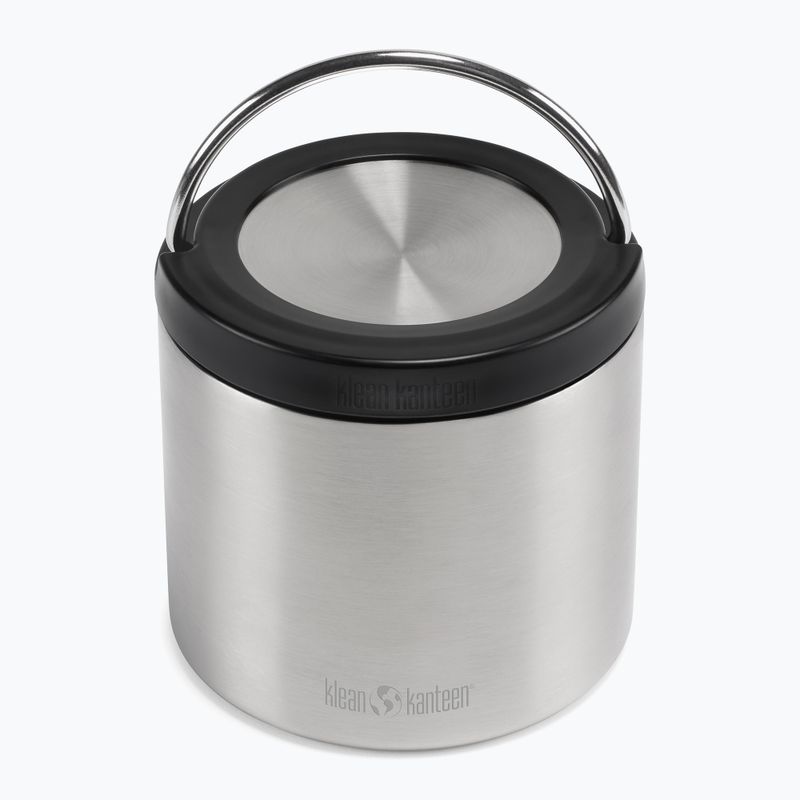 Klean Kanteen TKCanister 473 ml termos alimentare in acciaio inox spazzolato